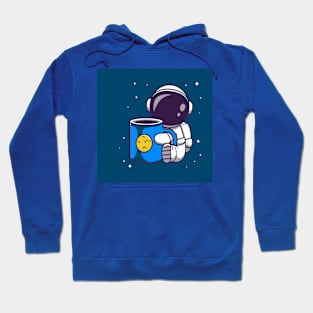 Astronaut needs coffee Hoodie